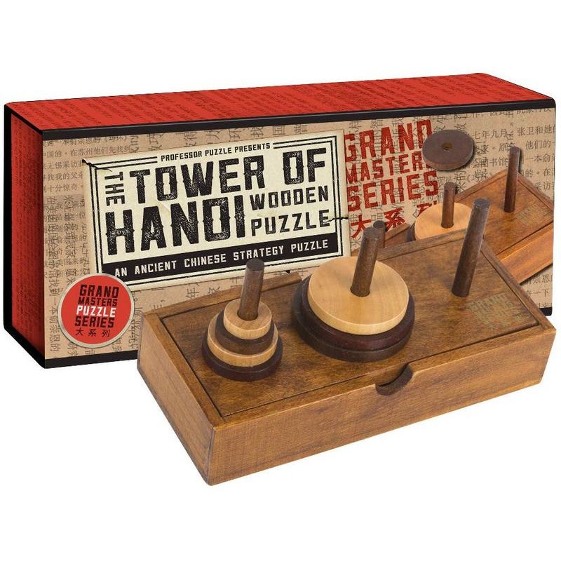 The Tower Of Hanoi Wooden Puzzle Mind Games Geelong 3799