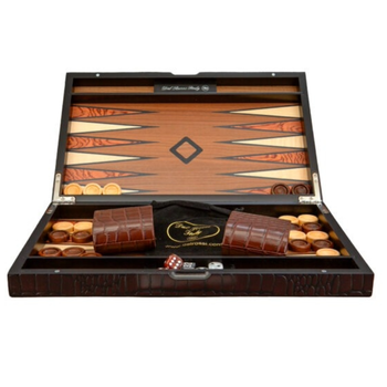 Backgammon  Dal Rossi 15andquot Crocodile