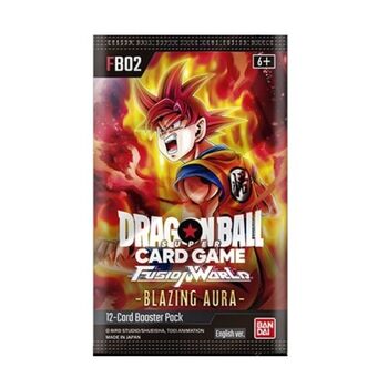 Dragon Ball Super Card Game  FB02  Fusion World Blazing Aura  Booster Box